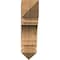 Ekena Millwork Merced Arts & Crafts Rough Sawn Bracket, Western Red Cedar, 6"W x 22"D x 22"H BKT06X22X22MRC03RWR - alternate 2